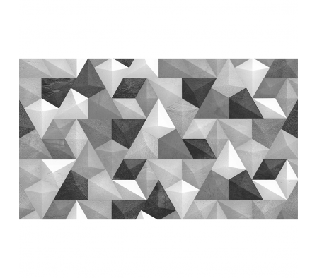 Revestimiento Cerámico Embramaco Prisma Gray Brillante 33x60 2,43 M² Hd 53107 A