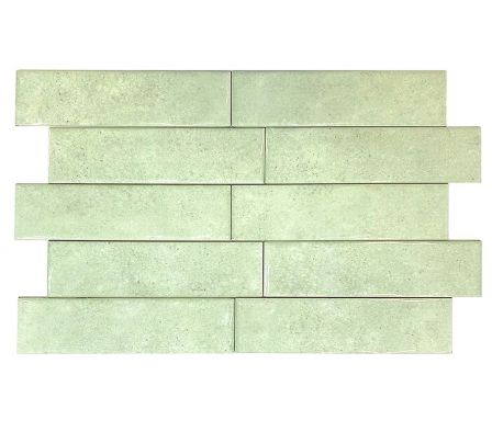 Revestimiento Ceramico Ceral 7,5x25 Aquarela Mint 1,01 M²
