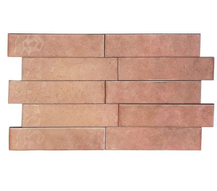 Revestimiento Ceramico Ceral 7,5x25 Aquarela Rose 1,01 M²