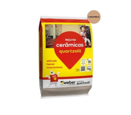 Rejunte Flexible Quarzolit Color Caramelo de 1 kg