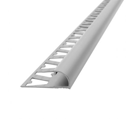 Guardacanto Atrim Bullnose Cromo Mate 5383-AA 10mm 2,5 metros