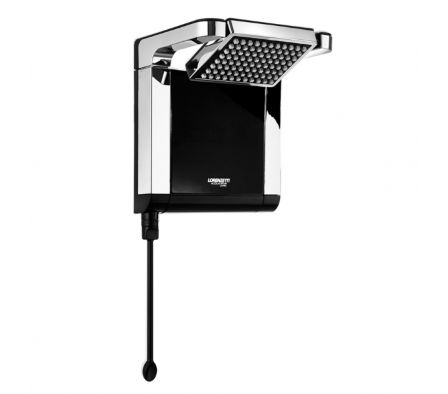 Ducha Lorenzetti Acqua Star Black Cromado 6800w LO540555