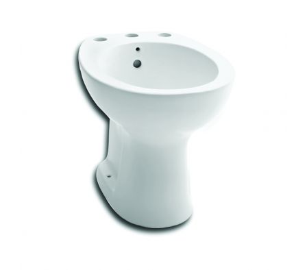 Bidet Celite Azalea 3 Agujero con Ducha Color Blanco