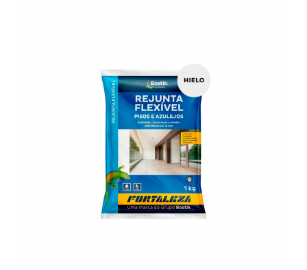 Rejunte Flexible Fortaleza Hielo 1 kg