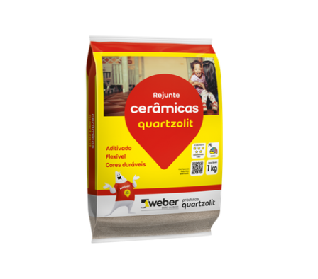 Rejunte Flexible Quarzolit Color Blanco de 1 kg