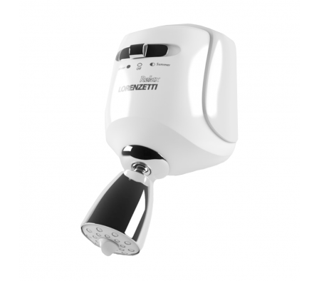 Ducha Lorenzetti Relax Blanco Cromado 3 Temperaturas 5400w L0547270