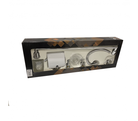 Jgos Accesorios p/baño 6pz A Cromado 7300