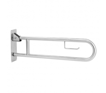 Barra Rebatible con Portarollo de 75 cm 14350