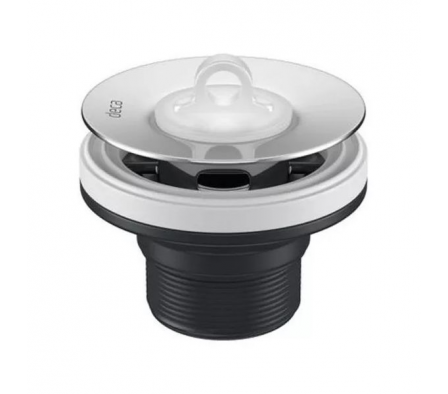 Sopapa C/Tapa Deca para Lavatorio PVC-CROMO 1602.C.PLA