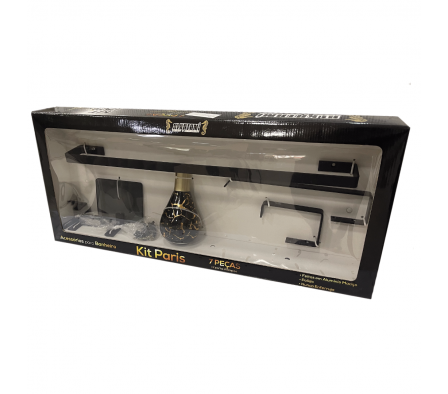 Alkatami Kit Paris Black Lujo Magico Chato 7 Pz Ref.:1991