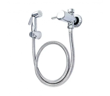 Ducha Hig. Metal Cr C/Derivador-Flex Kelly 1,2M 1/4V 1167 1/2 DR-59