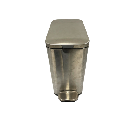 Basurero Cromado Pedal Rectangular 5 Lts WLJ-102