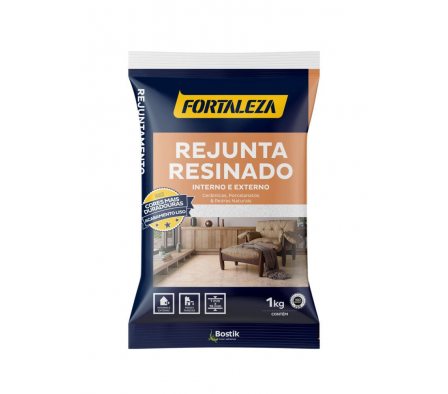 Rejunte Resinado Fortaleza Platina  1KG