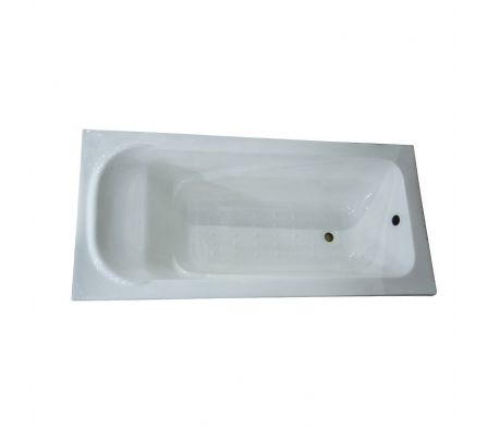 Bañera acrílica 1,70X75X43 Blanco