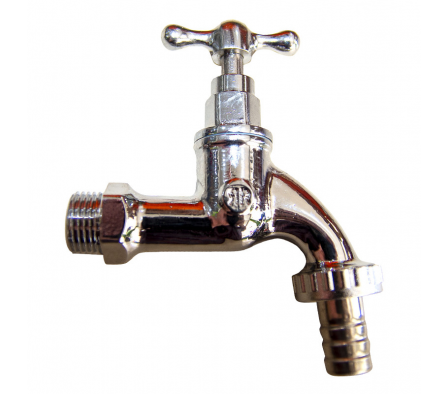 Canilla Ramos ''DI'' 1/2 Cromo con Pico 20350