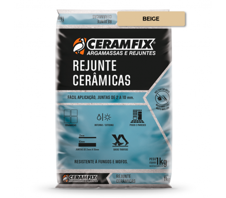 Rejunte Ceramico Ceramfix 1KG - Beige