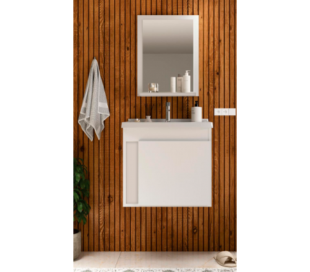 Mueble de baño DIKASA Smart Blanco 45 cm 1834501