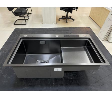 Bacha DIKASA inox de Cocina Negro mate 780x460x220 F-KYX12MB