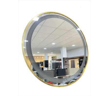 Espejo p/baño Aluminio Led 60 Cm Red 6ES0860D