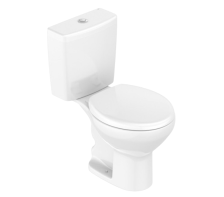 Conjunto Inodoro con Tanque Blanco Azalea Ref. 1917230011300