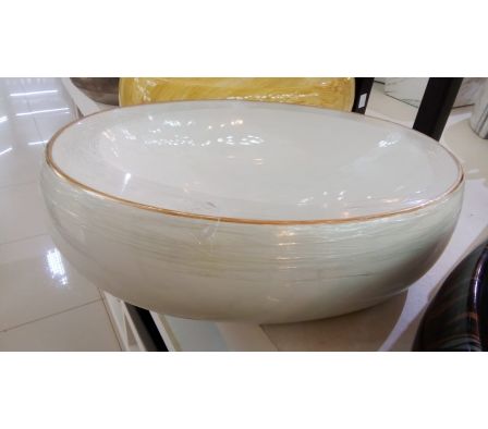 Bacha Ceramica Sobreponer 49x34x15 6CC008BD Blanco