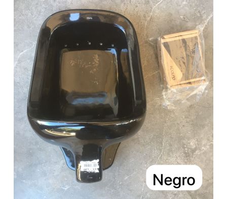 Mingitorio Icasa Negro c/sifon negro